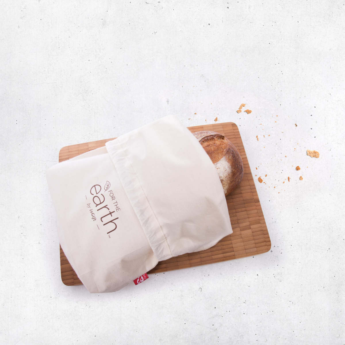 IS Gift Reusable Bread Bag Natural 29 x 7 x 40cm | Minimax