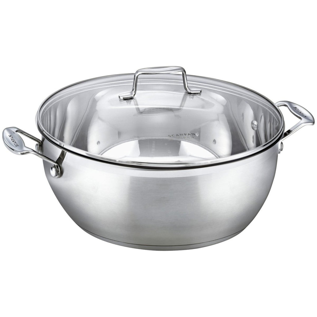 Scanpan Impact Covered Stew Pot – 26cm, 5 Liter, Stainless Steel, Induction Ready