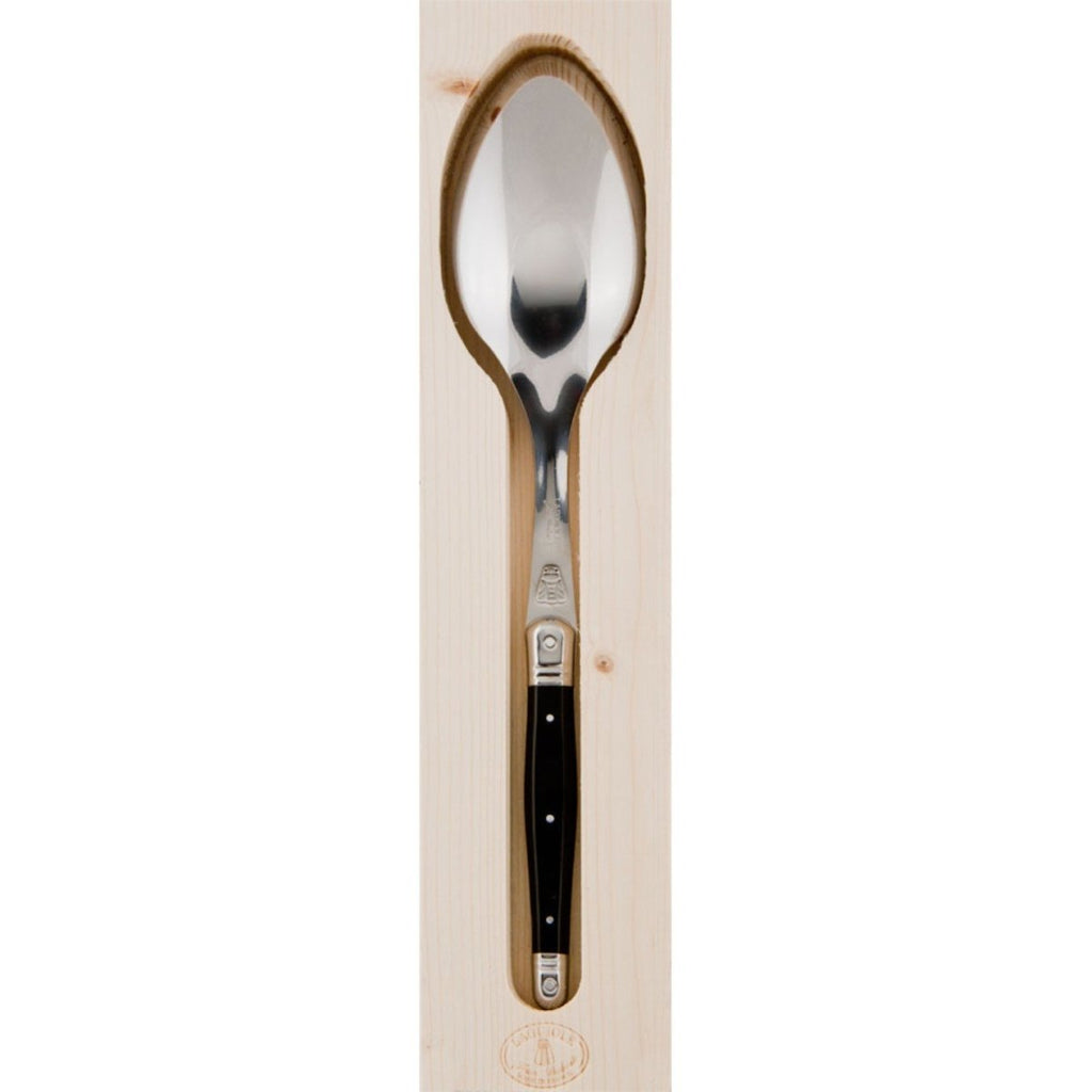 Jean Dubost Black Serving Spoon - Minimax