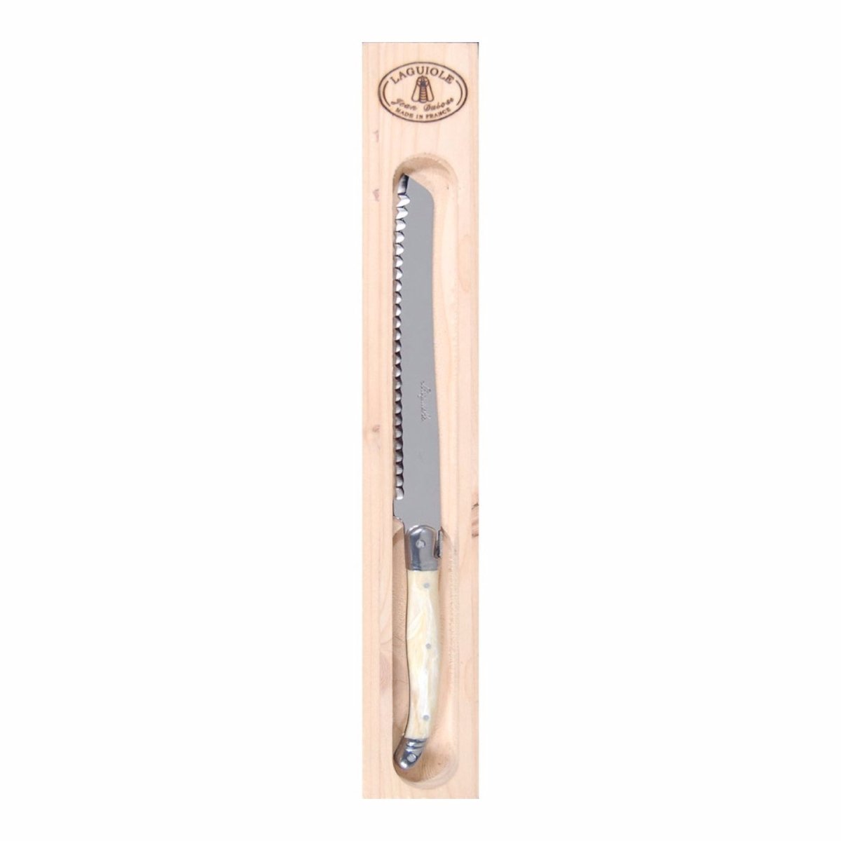 Jean Dubost Light Horn Bread Knife - Minimax