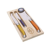 Jean Dubost Maison Mixed Colours 3 Piece Cheese Set - Minimax
