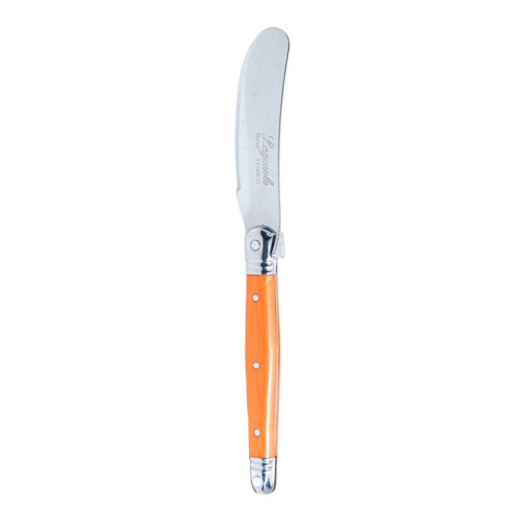 Laguiole Jean Dubost Deluxe Butter Knife Orange Minimax
