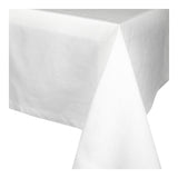 Jetty 180cm x 280cm White Tablecloth - Minimax