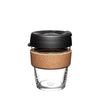 KeepCup Brew Cork M 12oz / 340ml Reusable Glass Cup - Minimax
