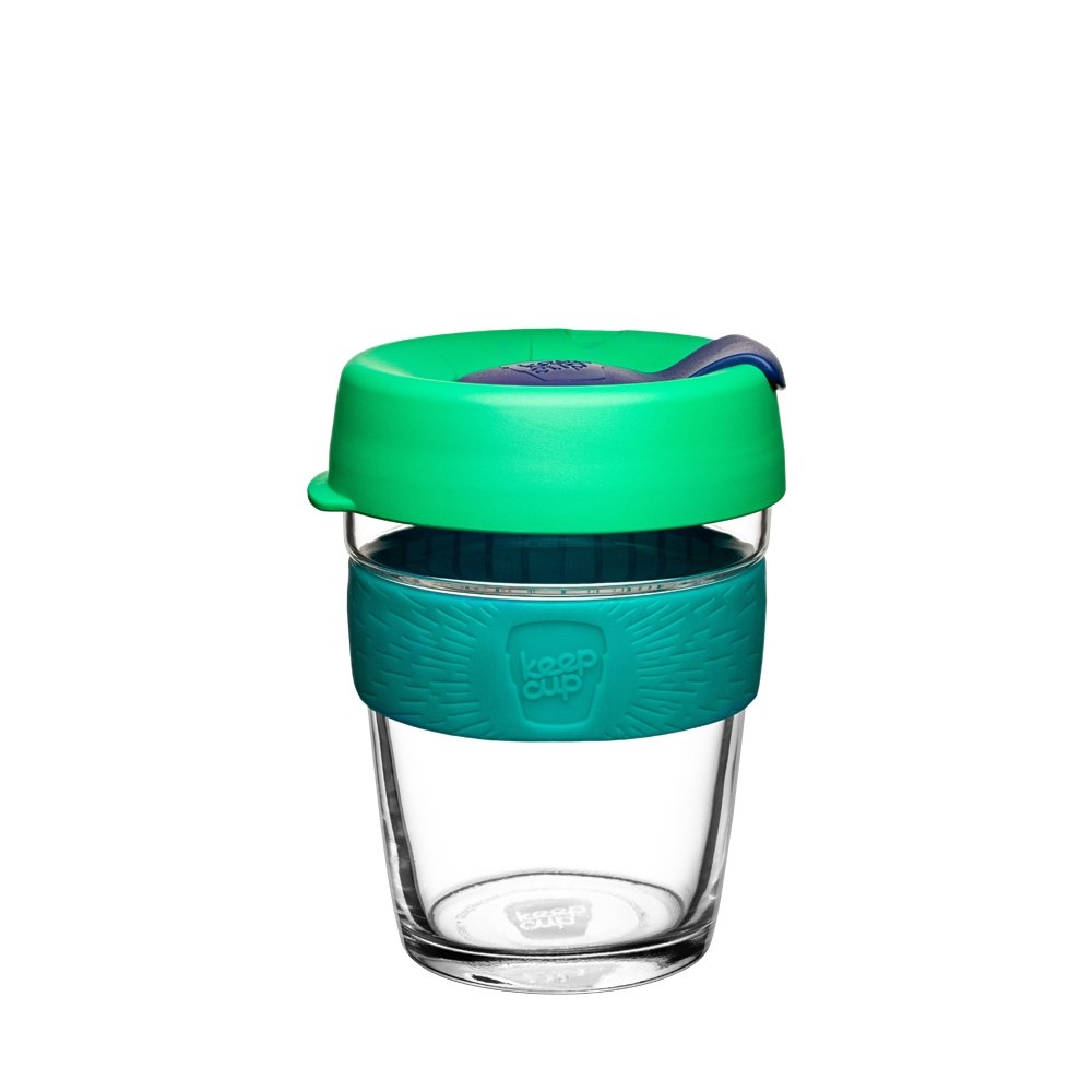 KeepCup Brew M 12oz / 340ml Reusable Glass Cup - Minimax