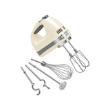 KitchenAid KHM926 Artisan 9 Speed Hand Mixer Almond Cream | Minimax
