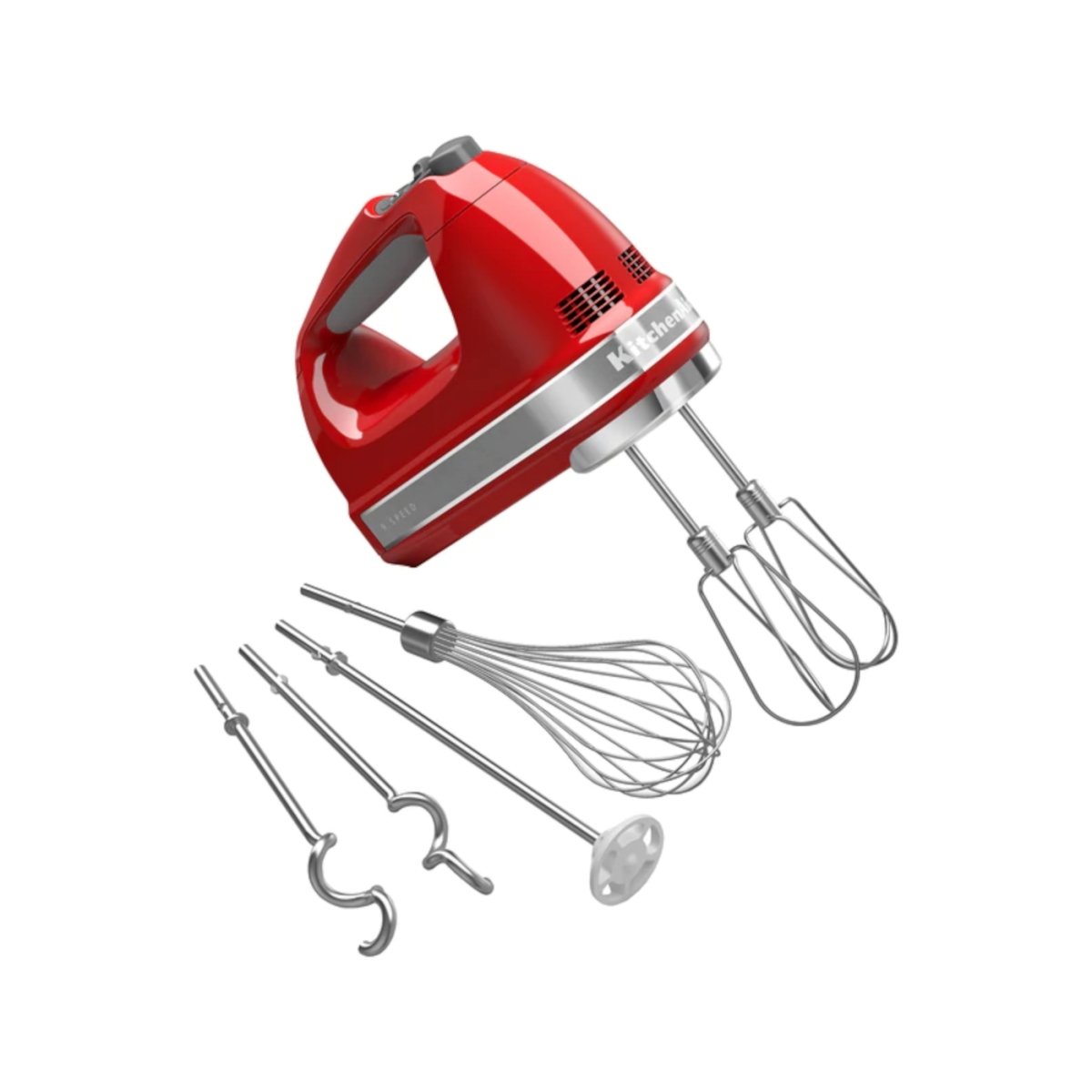 KitchenAid KHM926 Artisan 9 Speed Hand Mixer Empire Red | Minimax