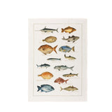Tessitura Toscana Telerie La Mer Pesci Tea Towel | Minimax