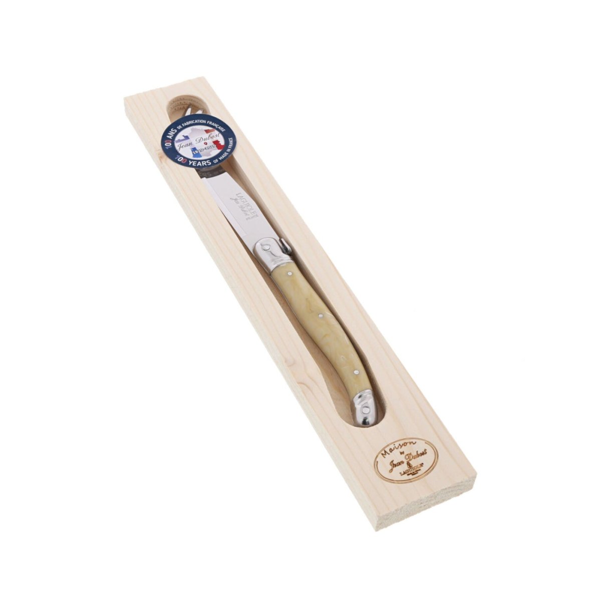 Laguiole Jean Dubost Maison Cheese Knife Light Horn | Minimax
