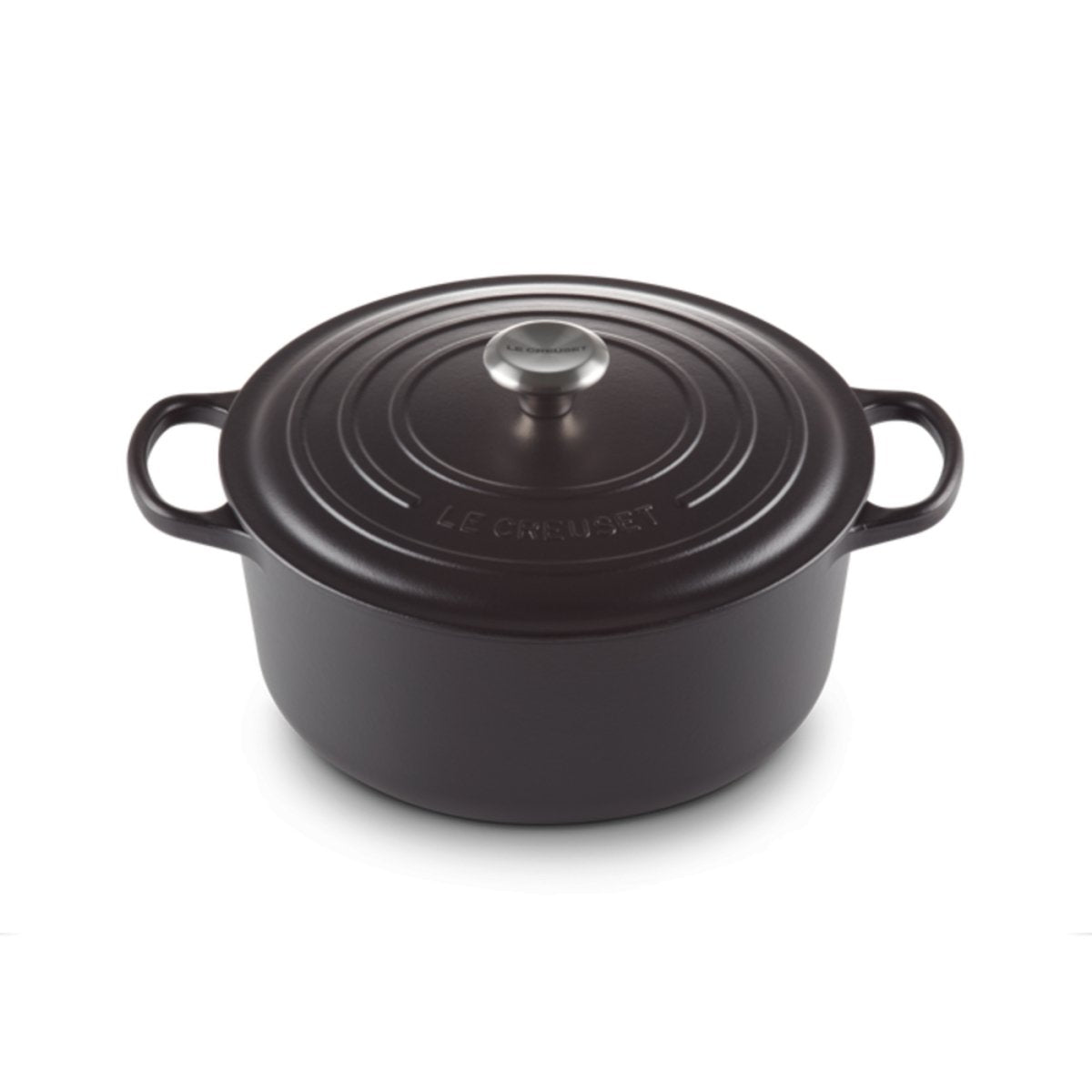 Le Creuset Signature French Oven Satin Black 26cm (5.3L) | Minimax
