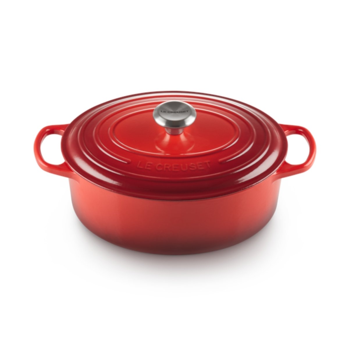 Le Creuset Signature Oval French Oven Cerise 27cm | Minimax
