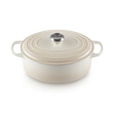 Le Creuset Signature Oval French Oven Meringue 27cm | Minimax