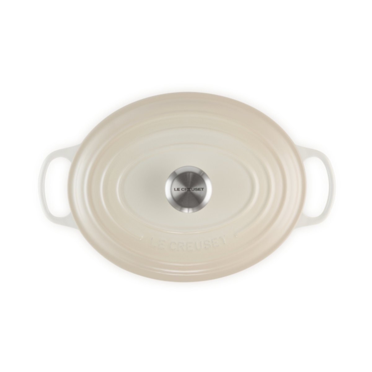 Le Creuset Signature Oval French Oven Meringue 27cm | Minimax