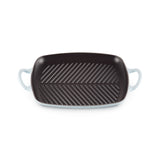Le Creuset Signature Rectangle Grill Coastal Blue 30cm x 26cm - Minimax