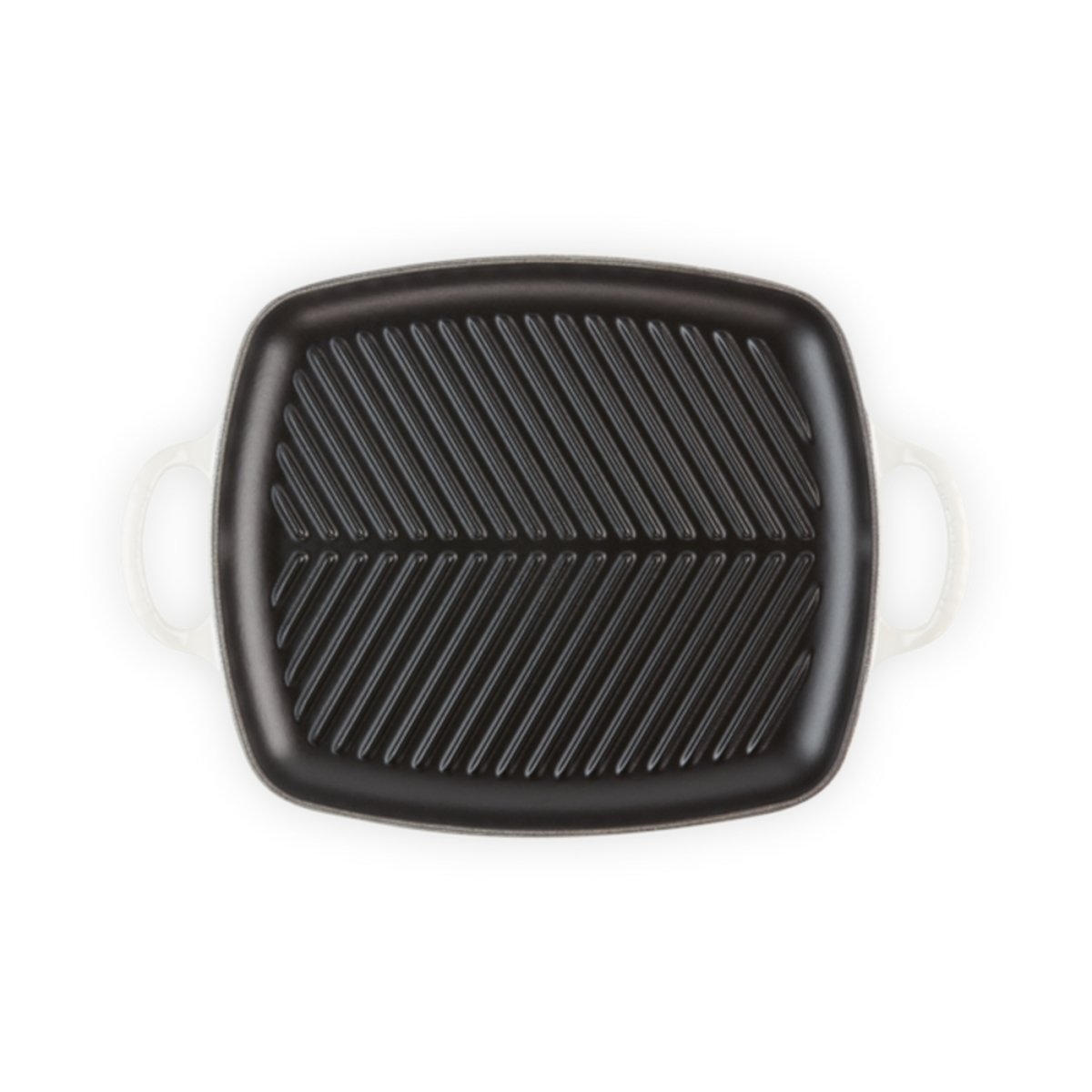 Le Creuset Signature Rectangle Grill Meringue 30cm x 26cm - Minimax