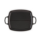 Le Creuset Signature Rectangle Grill Satin Black 30x26cm | Minimax
