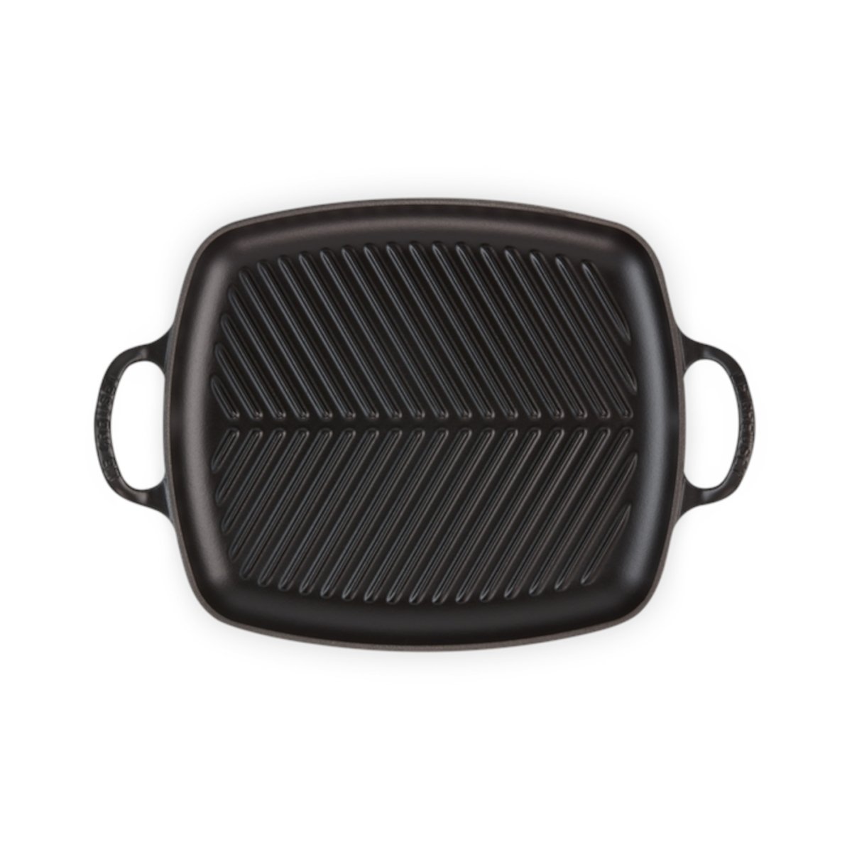 Le Creuset Signature Rectangle Grill Satin Black 30x26cm | Minimax