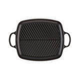Le Creuset Signature Rectangle Grill Satin Black 30x26cm | Minimax