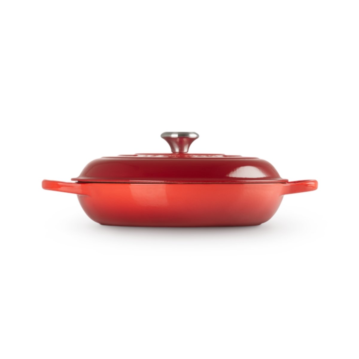 Le Creuset Signature Shallow Casserole Cerise 30cm (3.5L) | Minimax