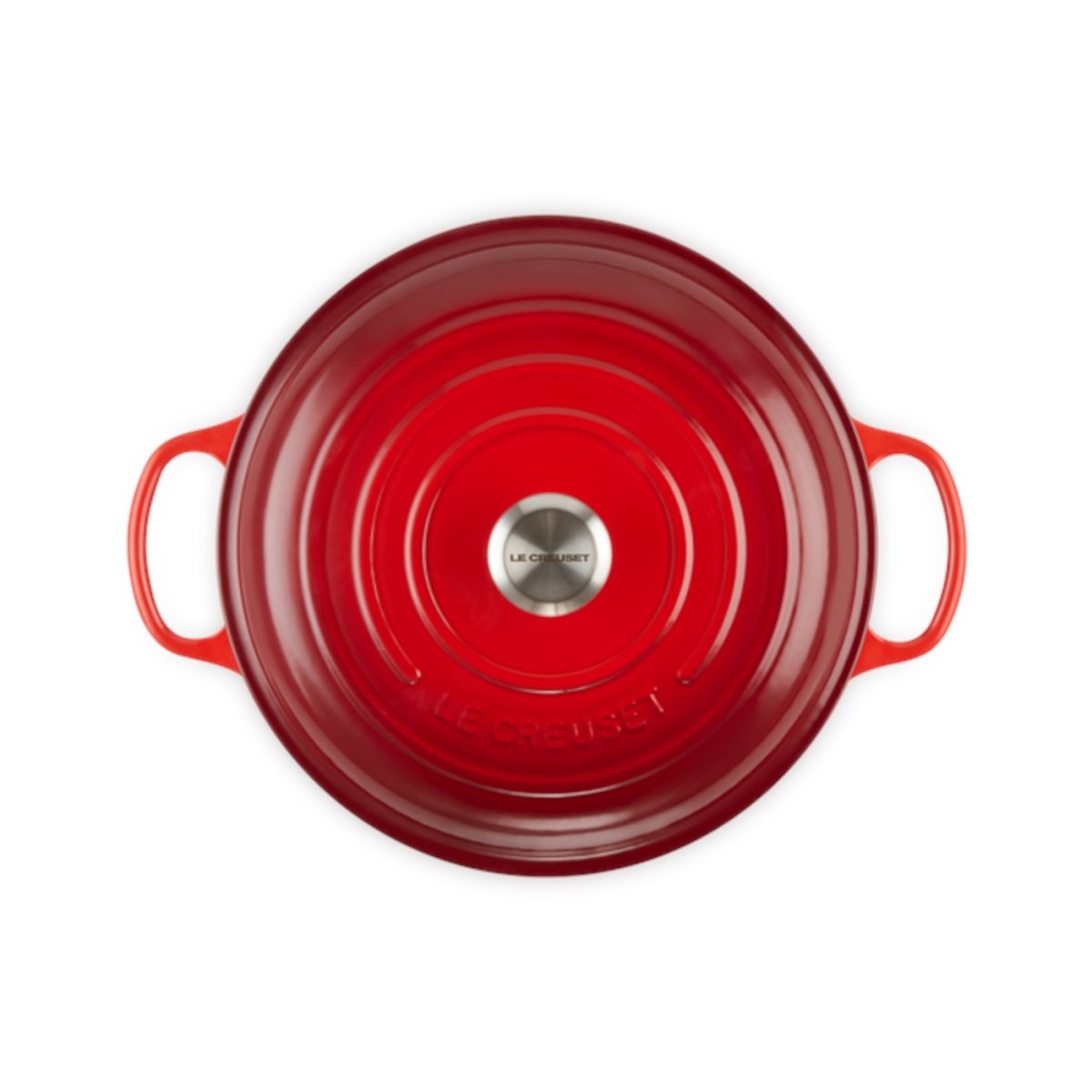 Le Creuset Signature Shallow Casserole Cerise 30cm (3.5L) | Minimax