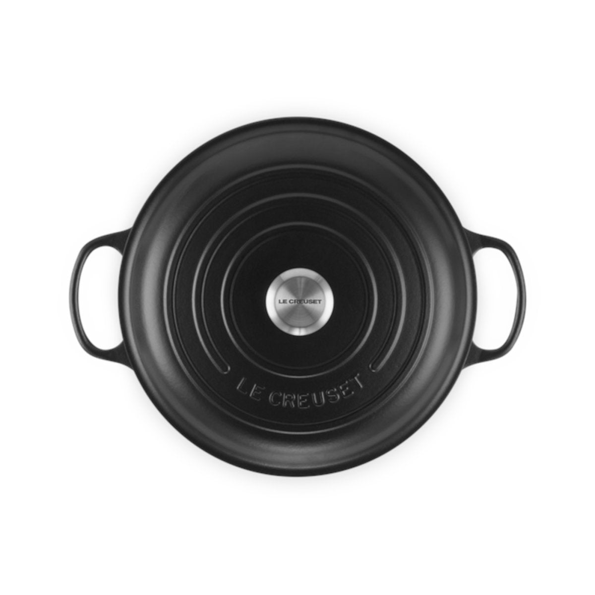 Le Creuset Signature Shallow Casserole Satin Black 30cm (3.5L) | Minimax