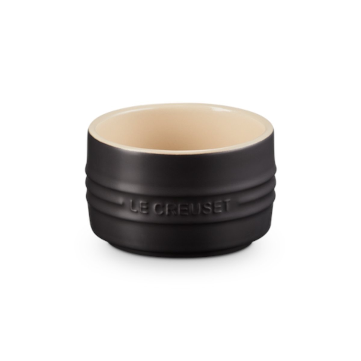 Le Creuset Stackable Ramekin Satin Black 8cm - Minimax
