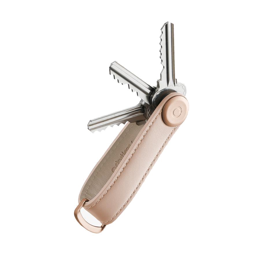 Orbitkey Leather Key Organiser Blush | Minimax