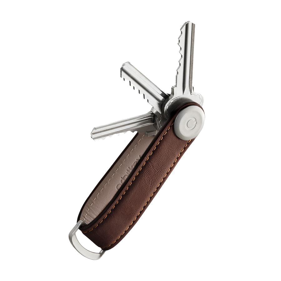 Orbitkey Leather Key Organiser Espresso | Minimax