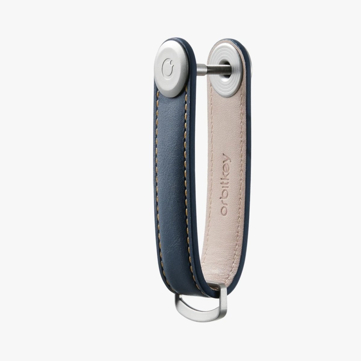 Orbitkey Leather Key Organiser Navy | Minimax