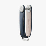 Orbitkey Leather Key Organiser Navy | Minimax