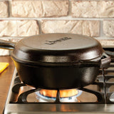 Lodge Cast Iron Combo Cooker 26cm - Minimax