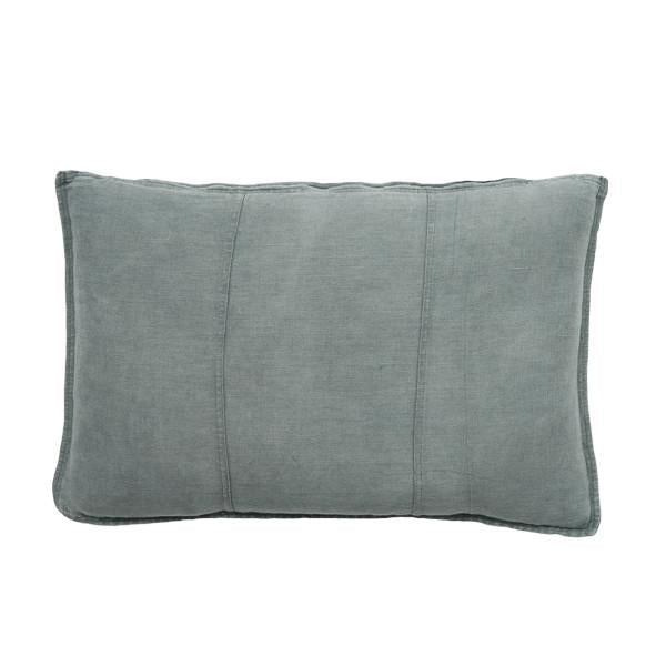 Luca Linen Silver Grey Cushion 40cm x 60cm - Minimax