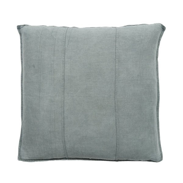Luca Linen Silver Grey Cushion 50cm x 50cm - Minimax