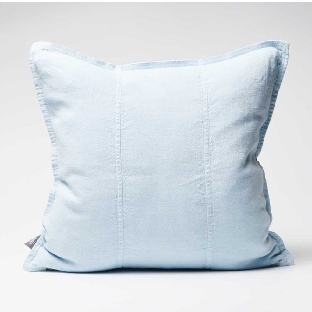 Luca Linen Soft Blue Cushion 40cm x 60cm - Minimax