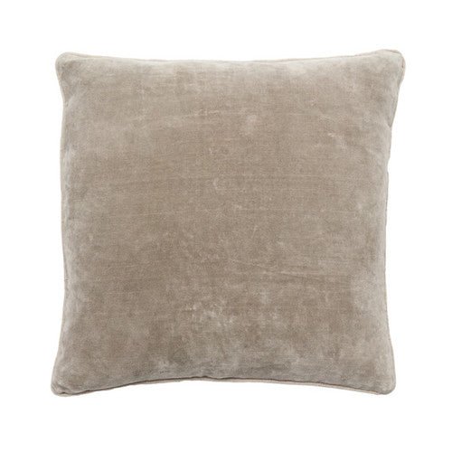 Lynette Velvet Natural Cushion 50cm x 50cm - Minimax