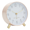 Maisie Blush & White Alarm Clock - Minimax