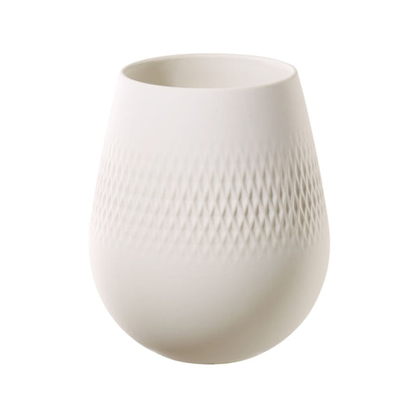 Manufacture Collier Blanc Vase Carre Small - Minimax