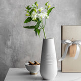 Manufacture Collier Blanc Vase Carre Tall - Minimax