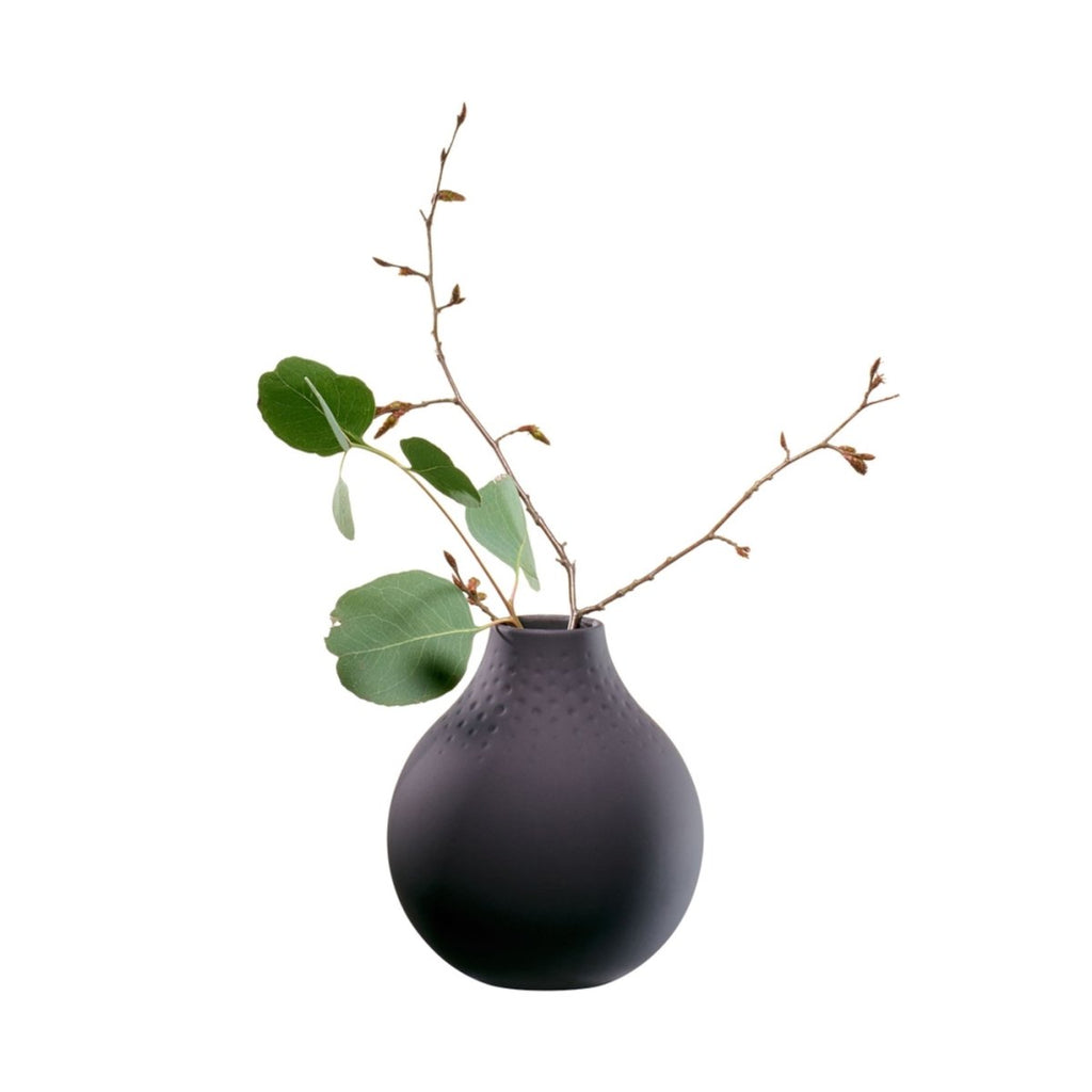Manufacture Collier Noir Vase Perle Small - Minimax