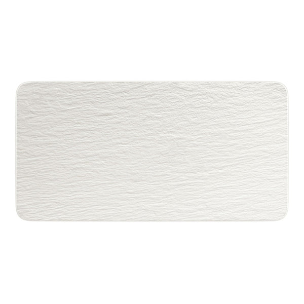 Manufacture Rock Rectangular Serving Plate Blanc - Minimax