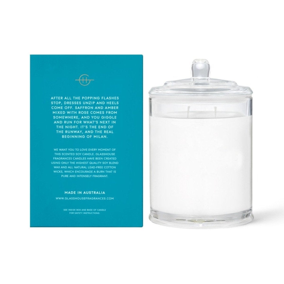 Midnight In Milan Two Wick Candle 380g - Minimax