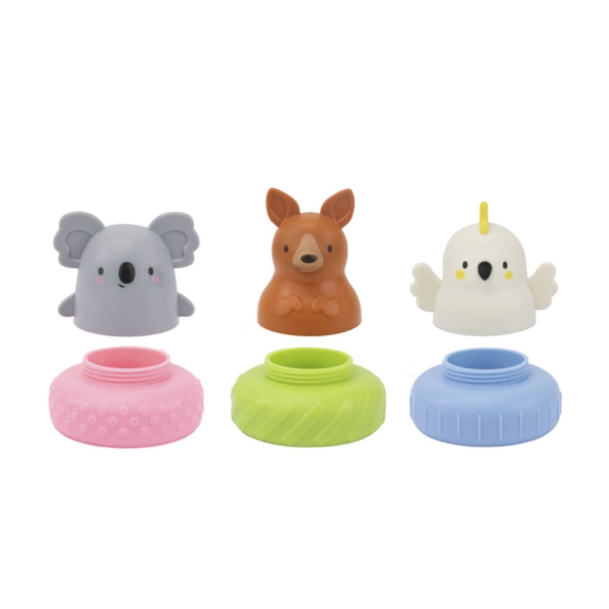 Mix and Match Bath Mates Aussie Animals - Minimax