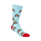 Monkey Business Sky Blue Socks - Minimax