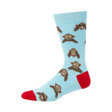 Monkey Business Sky Blue Socks - Minimax