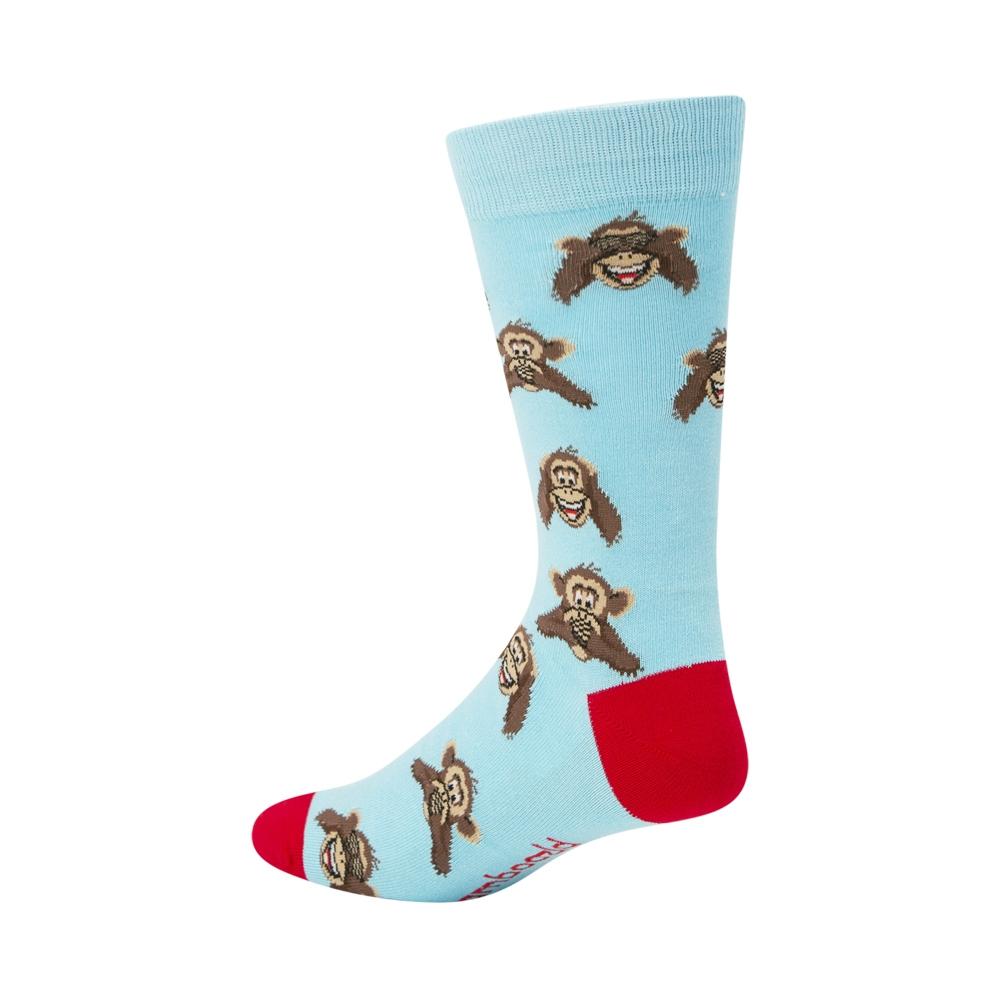 Monkey Business Sky Blue Socks - Minimax