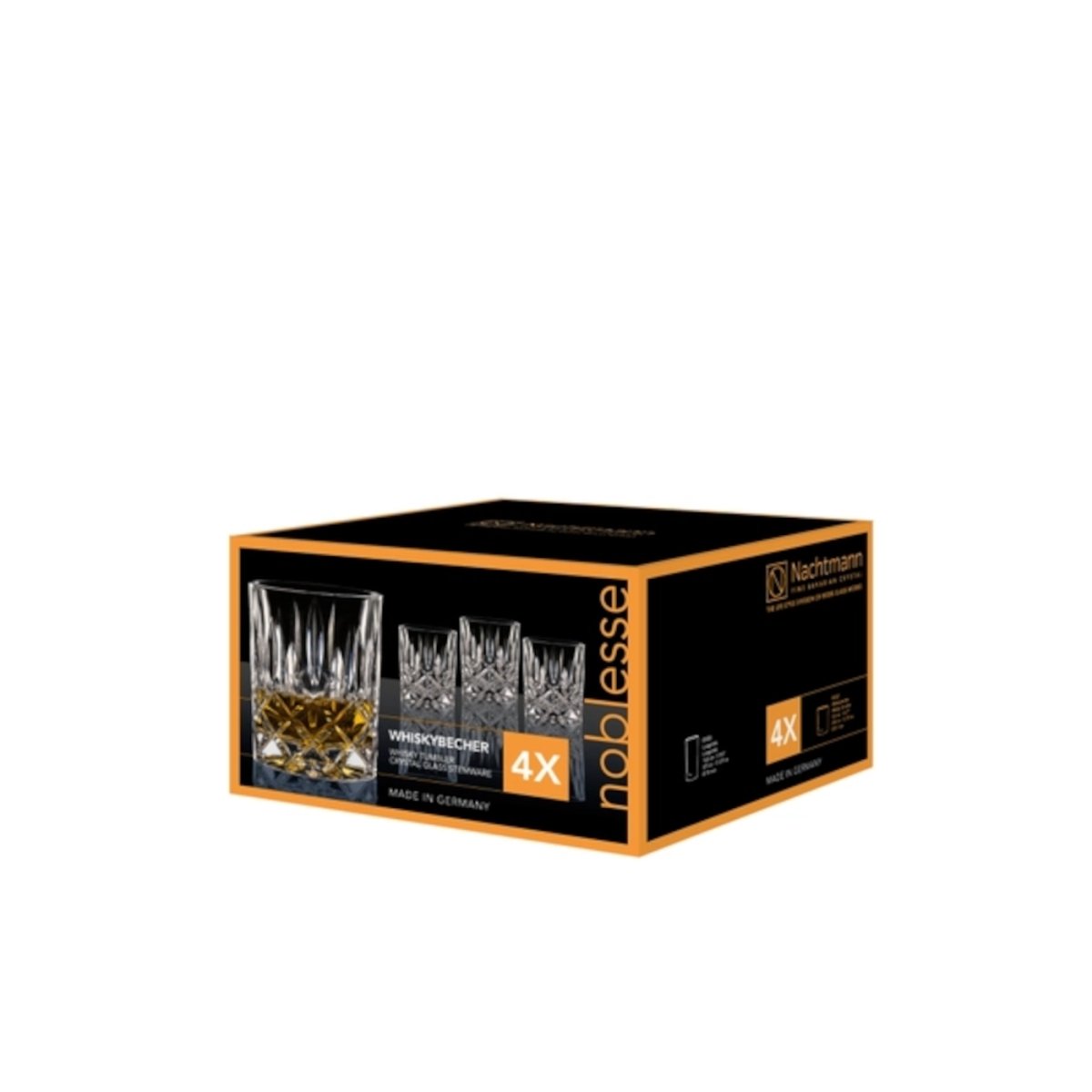 Nachtmann Noblesse Whisky Tumbler 295ml (Set of 4) | Minimax