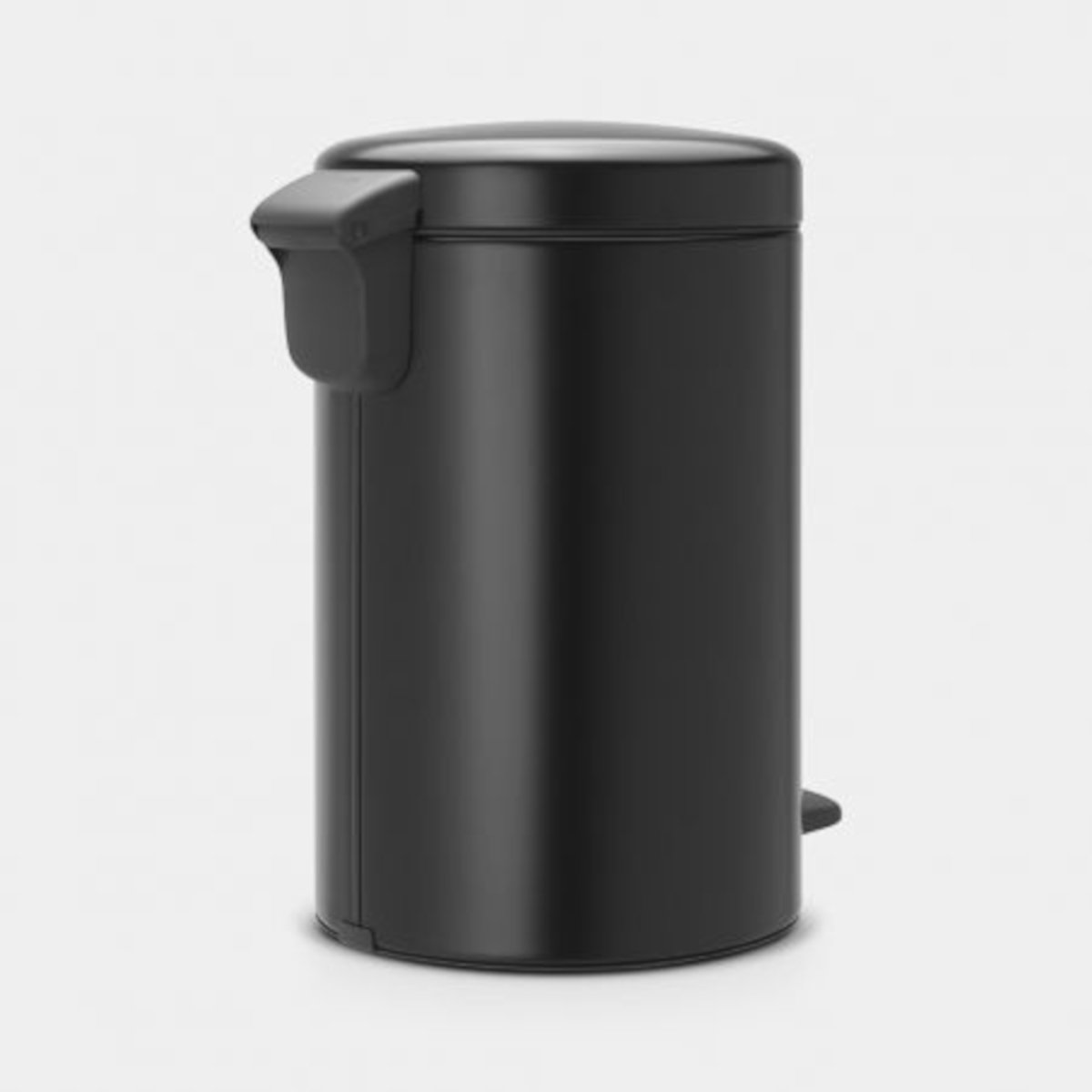 Brabantia NewIcon Black Bin Matte 12L Minimax