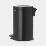 NewIcon Black Bin Matte 12 Liter - Minimax