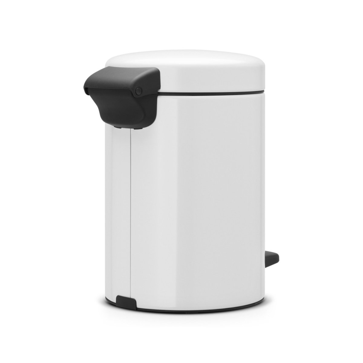 NewIcon Pedal Bin White 5 Litre - Minimax