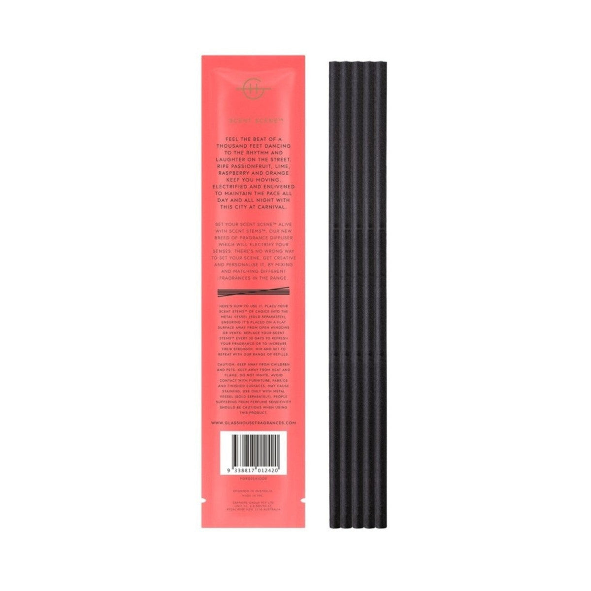 Glasshouse Fragrances One Night In Rio Replacement Scent Scene Stems